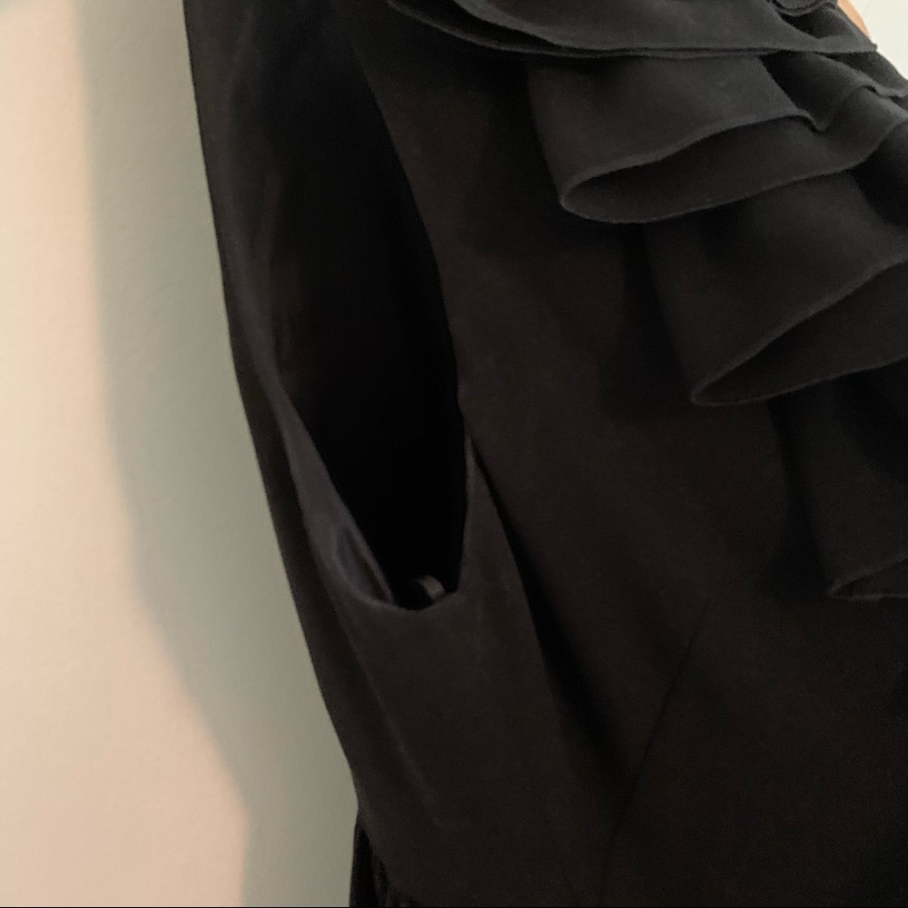 Moschino Cheap And Chic Black Ruffle Sleeveless D… - image 4